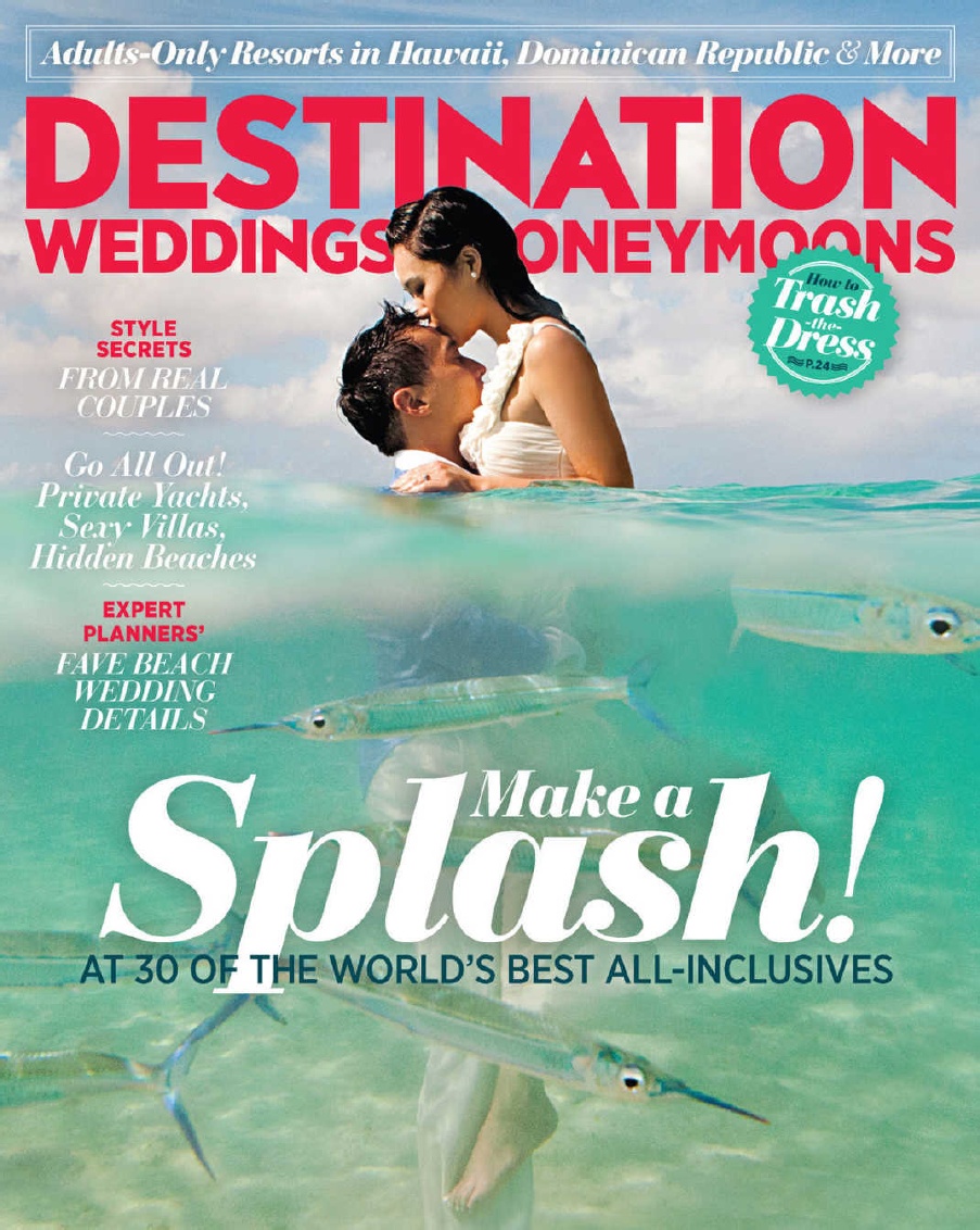 Destination Weddings Magazine Cover Kustom Sounds Kauai